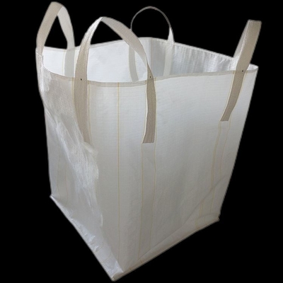 Foldable 500kg Fibc Jumbo Bags Reusable Side Machine 100% Virgin Pp